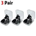 3 Pair Black