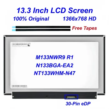 Schermo LCD per Laptop 13.3" per Lenovo ThinkPad X13 X390 X395 L13 Gen 2 M133NWR9 R1 NT133WHM-N47 N133BGA-EA2 1366x768 30Pin eDP