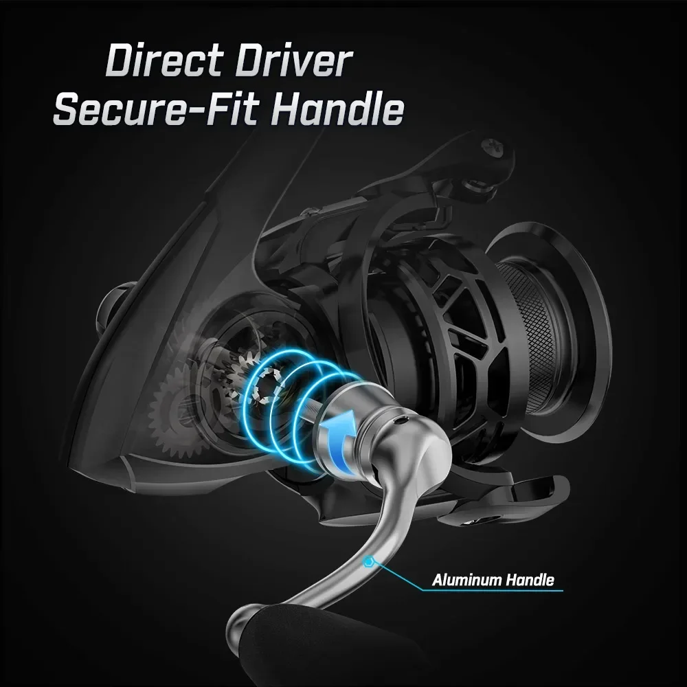 Piscifun カーボン X II スピニングリール 最大ドラグ 10kg 超軽量