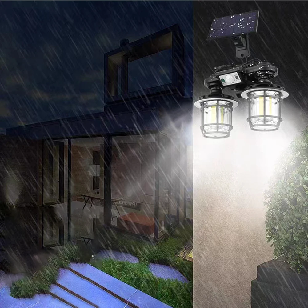 

Solar Wall Lantern Outdoor Wall Sconce 192 COB Solar Wall Lights Motion Sensor Solar Pathway Proch Lights for Garden Yard Porch