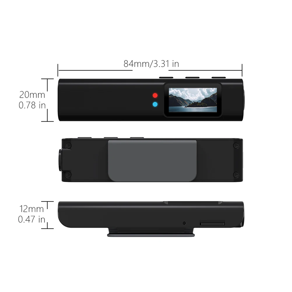 S110 1080p HD Glasses Mini Camera 2.7K WiFi Motorcycle Action Camcorder 250mAh Cycling Video Shooting Sound Recording Cameras