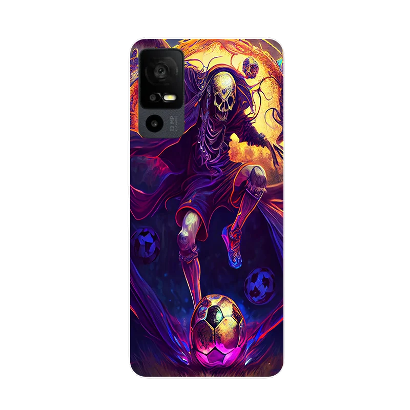 Cute Silicone Shockproof Bumper Case - Soft and Durable Back Cover