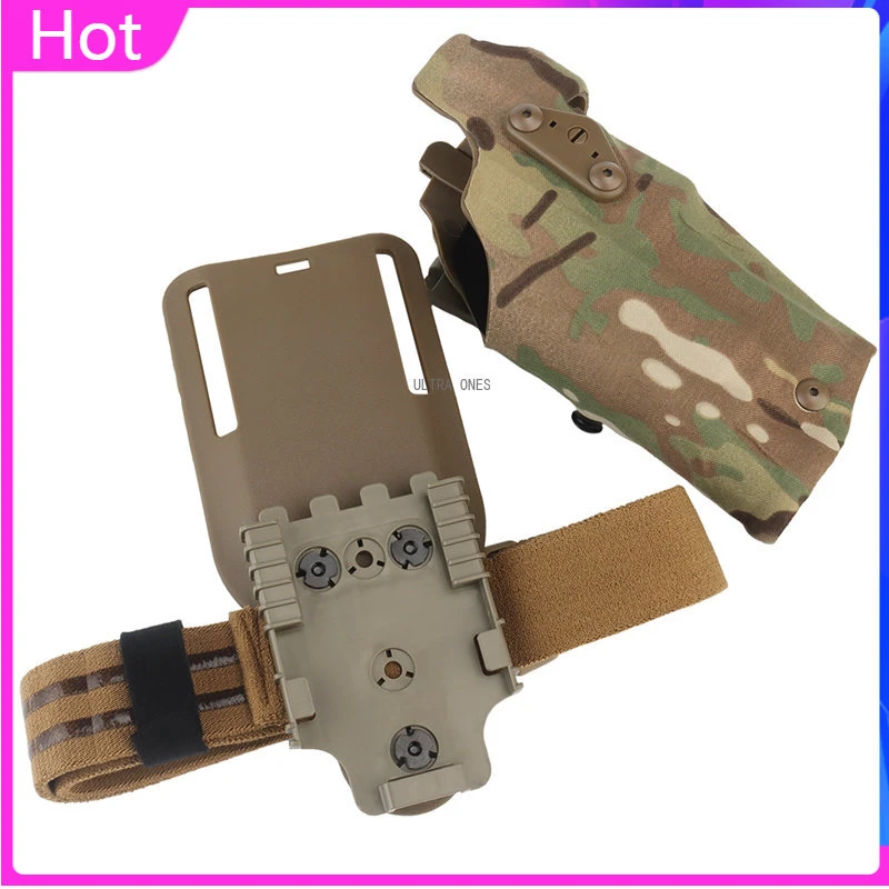 Airsoft Tactical Holster Glock17 19 mit X300 X300U Licht Quick Release