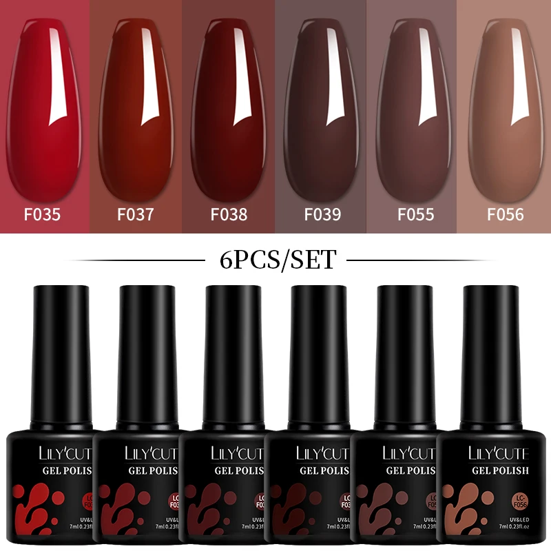 Vibrant Pink Gel Nail Polish Set - Long-Lasting Soak Off UV LED Varnish Collection