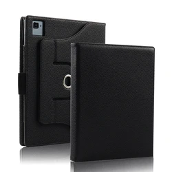 Versatile 360° Rotating eBook Cover with Hand Strap and Magnetic Closure for Boox Tab Ultra (Black)