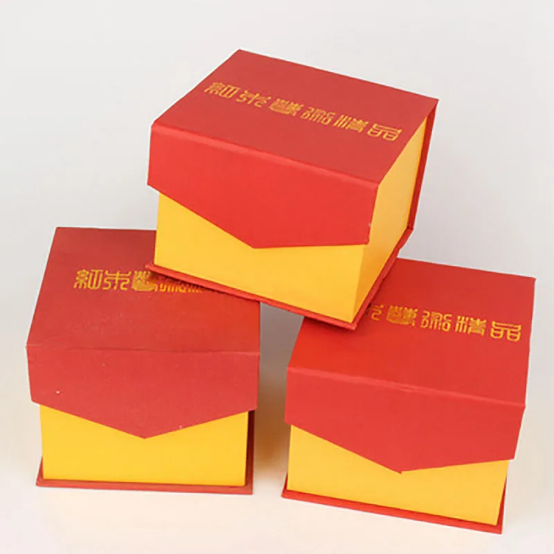 Red Rosewood incense burner, sandalwood box, crafts wood carving ornaments, four-corner double layer incense box