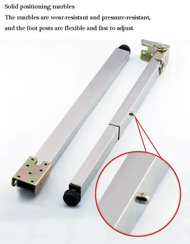 Stainless Steel Foldable Retractable Furniture Legs Bracket Lift Table Legs Support Bar Foot Column Length Can be Customized - Image 3