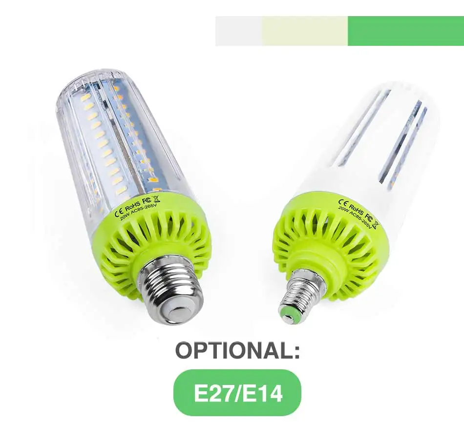 

Lighting E27 Corn Lamp 10W15W Living Room Household LED Bulb E14 Light Source Energy-Saving Lighting 20W
