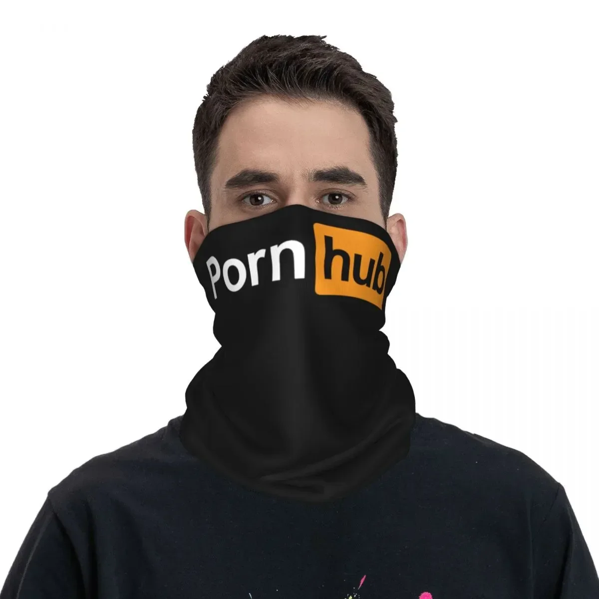 

Волшебный шарф Pornhub, товары, накидка на шею, бандана, летняя Балаклава для верховой езды для мужчин и женщин, дышащая