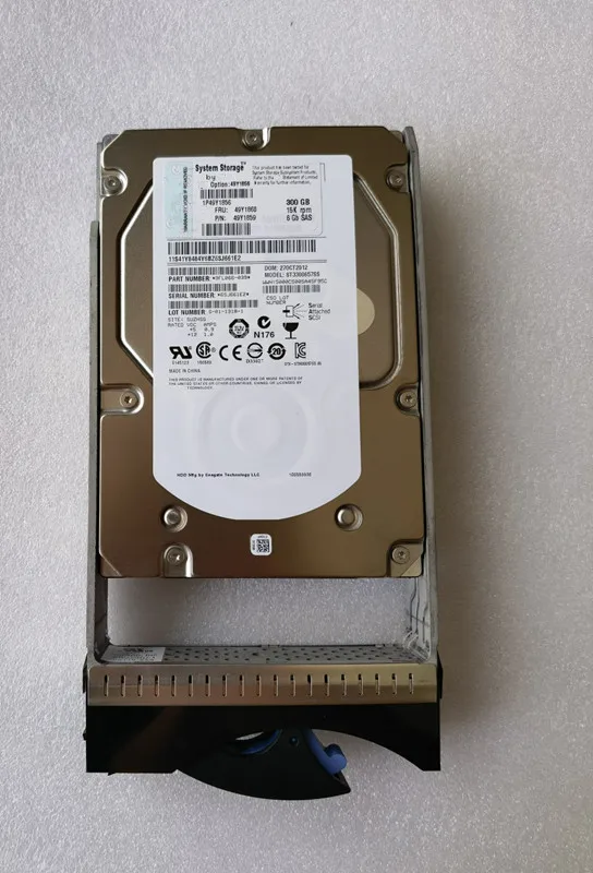 

49Y1860 49Y1859 49Y1856 300G 15K 3.5 SAS DS3512 hard drive hdd