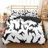 Fashion Bedding Set 2/3Pcs Batman Pattern Duvet Cover Bedspread Microfiber Fabric Bedclothes for Adult Children with Pillow Sham 6