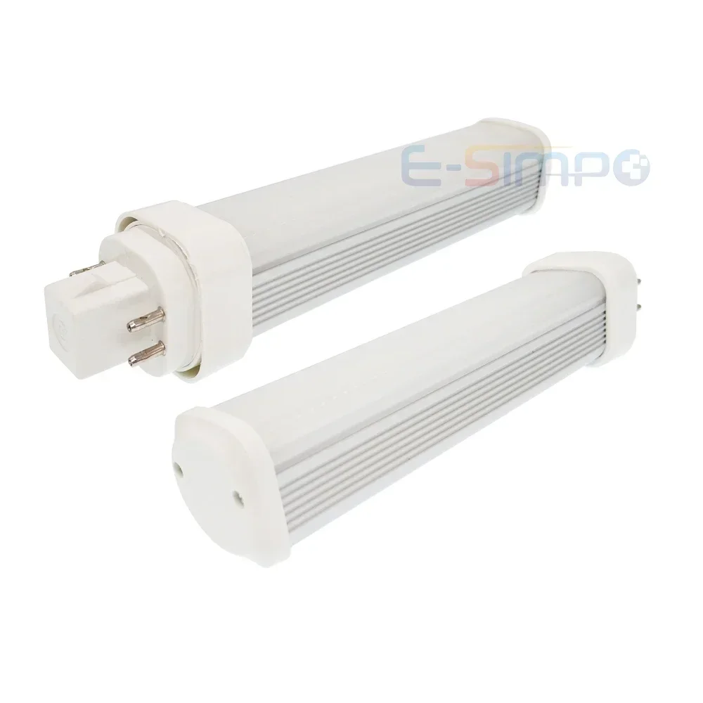 7W G24 LED PL 수평 램프 5.7 4p G24q 2P G24d PL-C 13W CFL PLC 측면도 교체 사무실 플러그 개조 천장 통