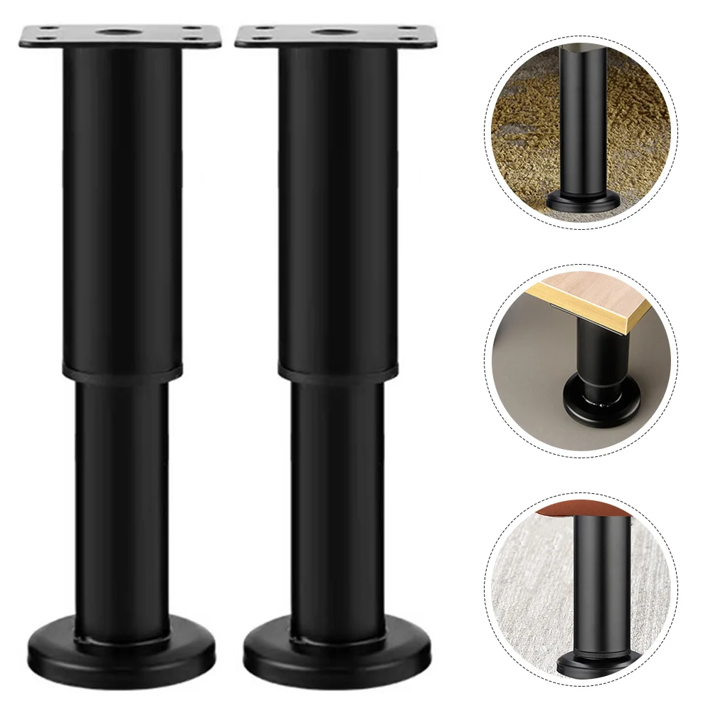 

2 Pcs Vanity Stool Heavy Duty Furniture Feet Support Leg Replacement Legs Table Couch Bed Frame