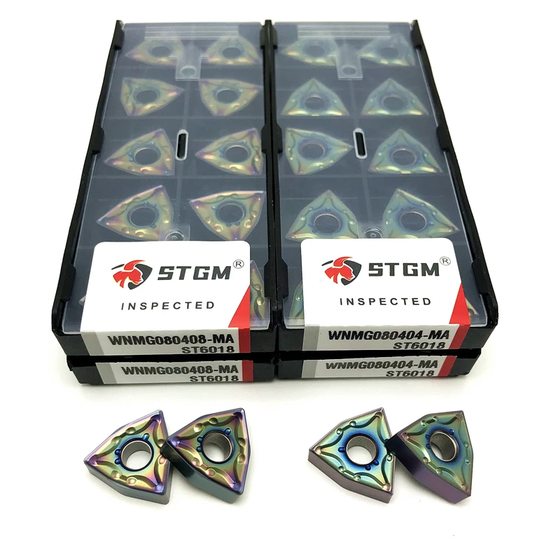 

WNMG080404 WNMG080408-MA Carbide insert External turning tool high quality stainless steel Turning insert CNC lathe tool