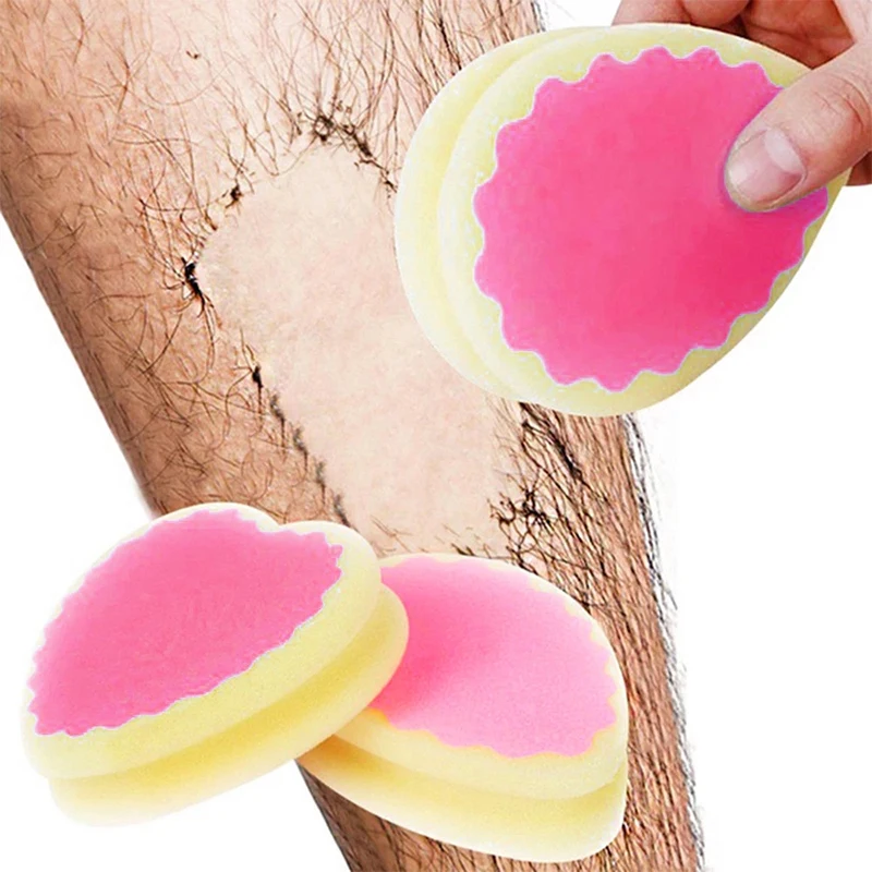 Painless Depilation Sponge Face Leg Arm Body Hair Removal Physical Epilators Reusable Makeup Tool Beauty Magic Pad New
