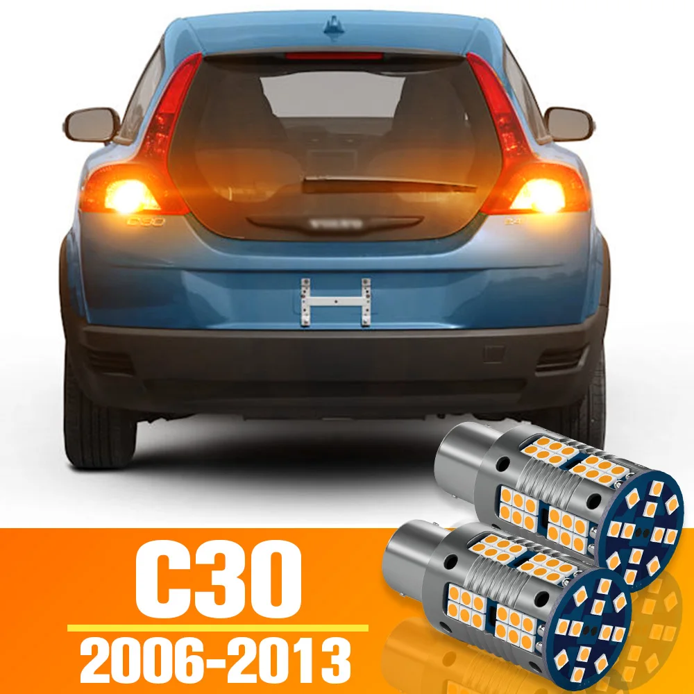 

2pcs LED Rear Turn Signal Light Turning Bulb Accessories For Volvo C30 2006-2013 2007 2008 2009 2010 2011 2012