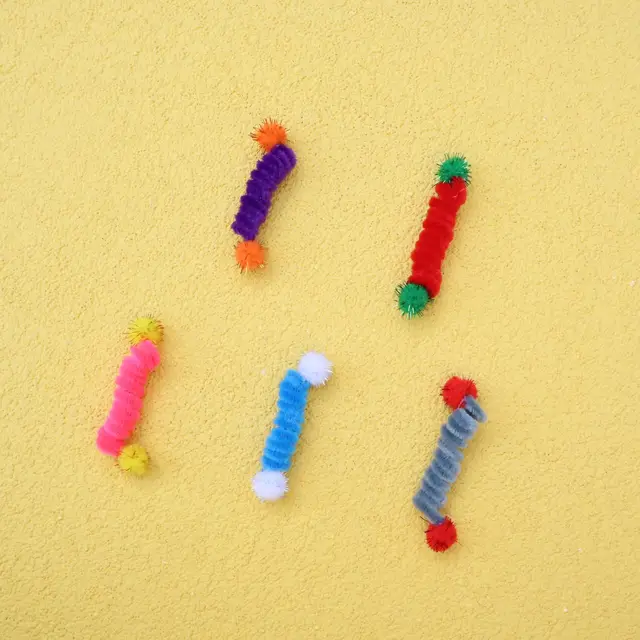 5pcs/10pcs  Plush Small Spring Cat Toy Candy Ball Throwing Ball Pet Toy 5