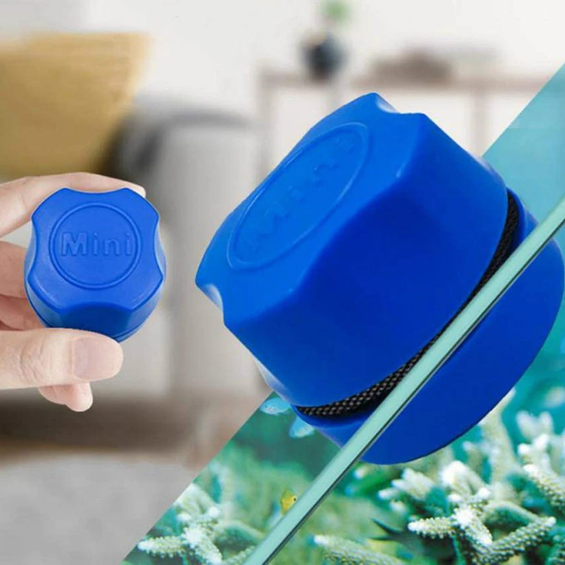 Aquarium Cleaning Fish Tank Clean Glass Scrubber Tool Double