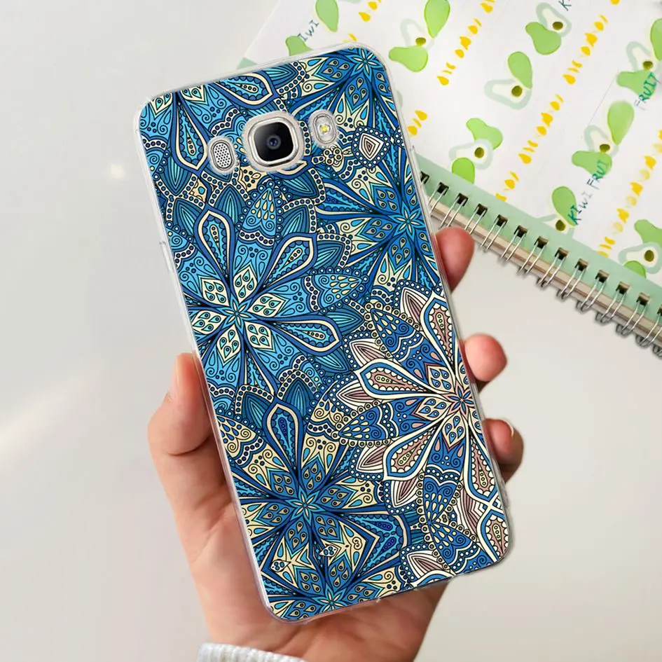 Floral Clear Silicone Soft Phone Case Cover