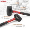 Hi-Spec 1PC Heavy Duty Mallet Rubber Hammer Double Faced Household Mini Hammer Multifunctional Mallet Hand Tool 8/12/16/24 Oz 3