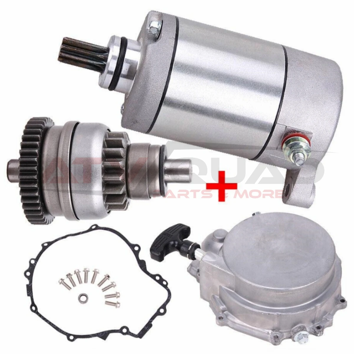 Complete Pull Start Recoil Drive Starter Kit for Stels 500 Kazuma K/GT Jaguar J500 192MR-1000100A 192MR-1001300 192MR-1015000