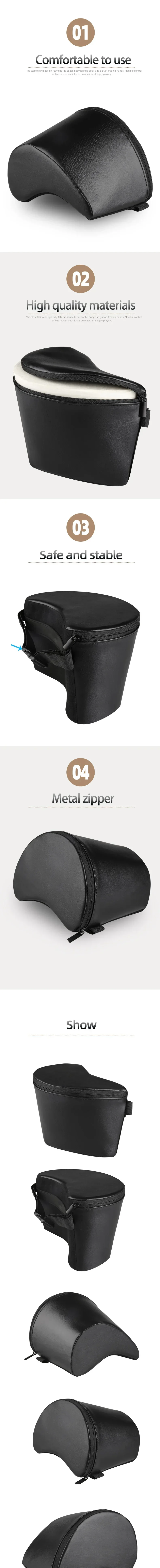Klassische Gitarre Pad FA-60S Gitarre Rest Kissen Schwamm Bein Balance Unterstützung String Instrument Gitarre Zubehör – Detail 3