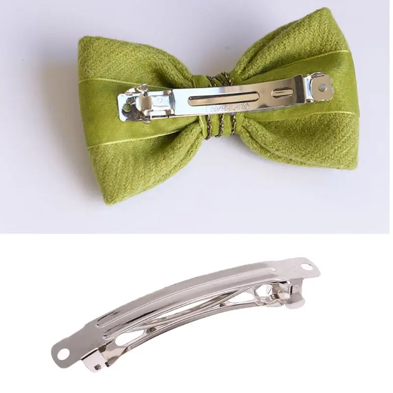 

Lot 68mm French Barrettes Clips For DIY Hair Accessories Bows Hairbow Dropship