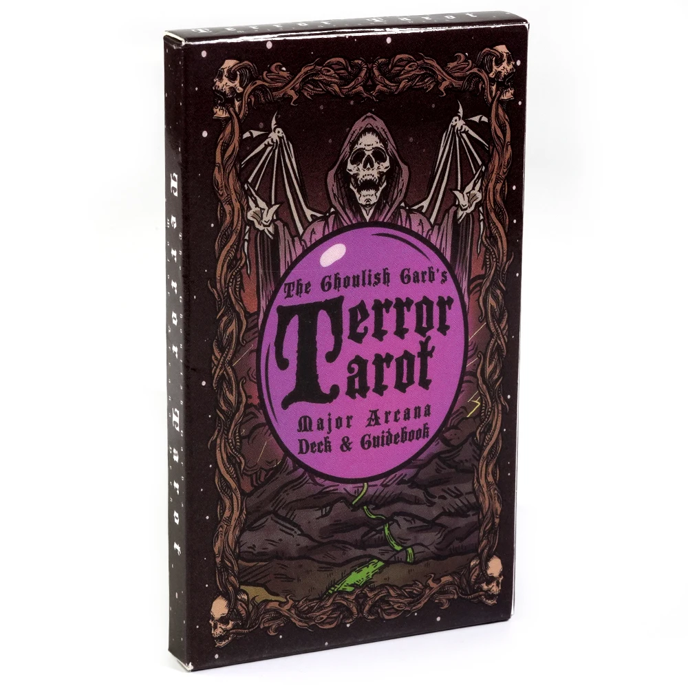 Terror Tarot Deck 23pcs Card Major Arcana Tarot Card Deck Gothic Halloween Tarot Deck