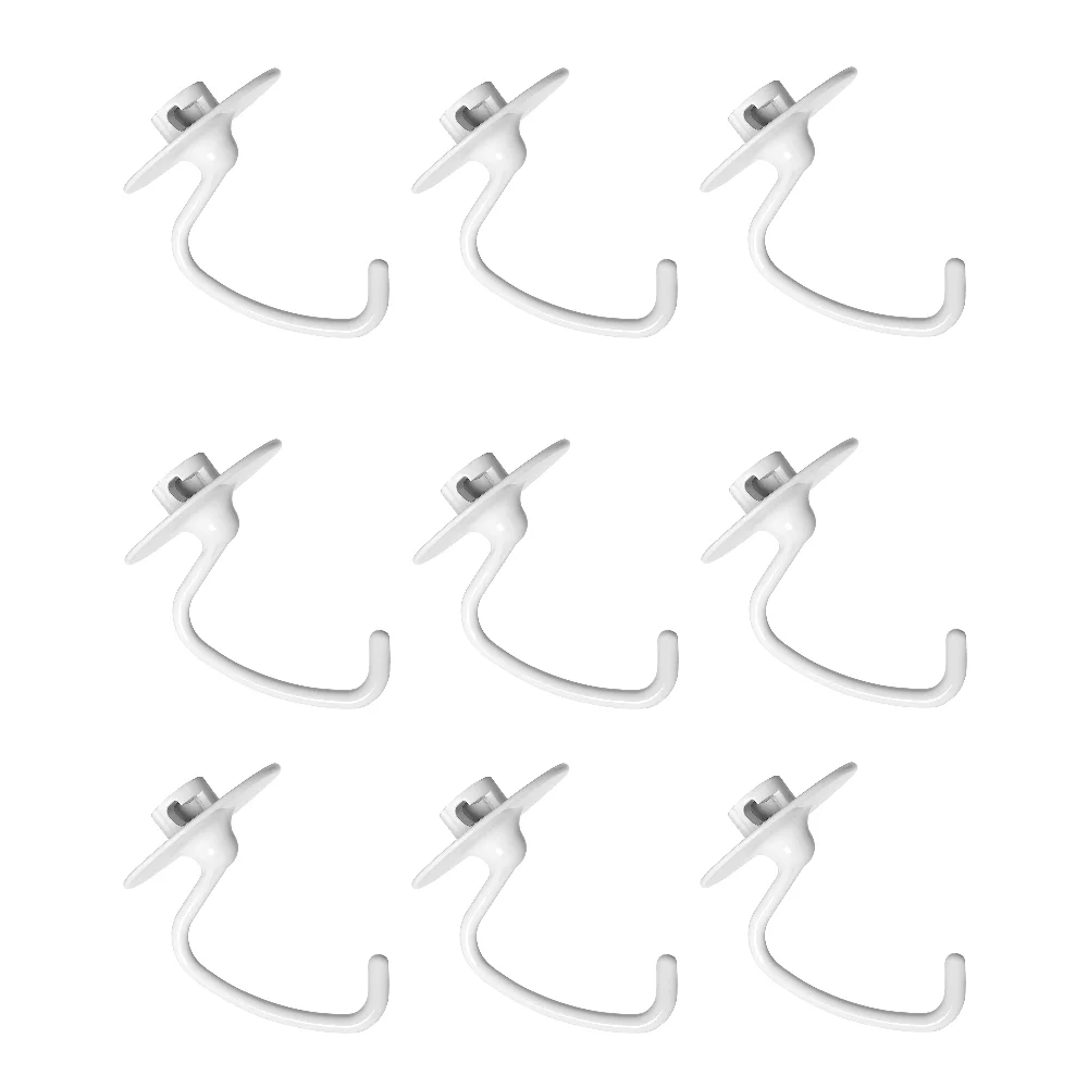 

500pcs K45DH Dough Hook for KitchenAid Mixer, Coated Dough Hook Attachment for KitchenAid K45 K45SS KSM90 KSM150 pack