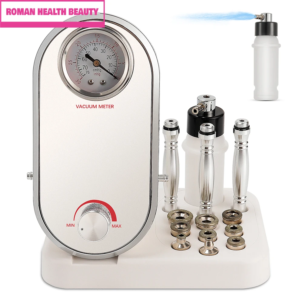 3 In 1 Diamond Microdermabrasion Facial Lifting Machine Vacuum Suction Face Water Spray Exfoliate Removal Peeling Skin Care Tool 1pcs for sample order hydrabeauty skin care deep cleaning dermabrasion spa facial peeling tip microdermabrasion beauty machines