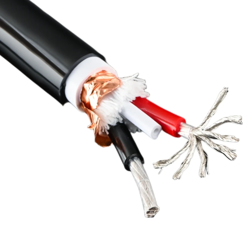 2x12AWG6NPureCopperOCCSilverPlatedBulkCableforDIYHifi