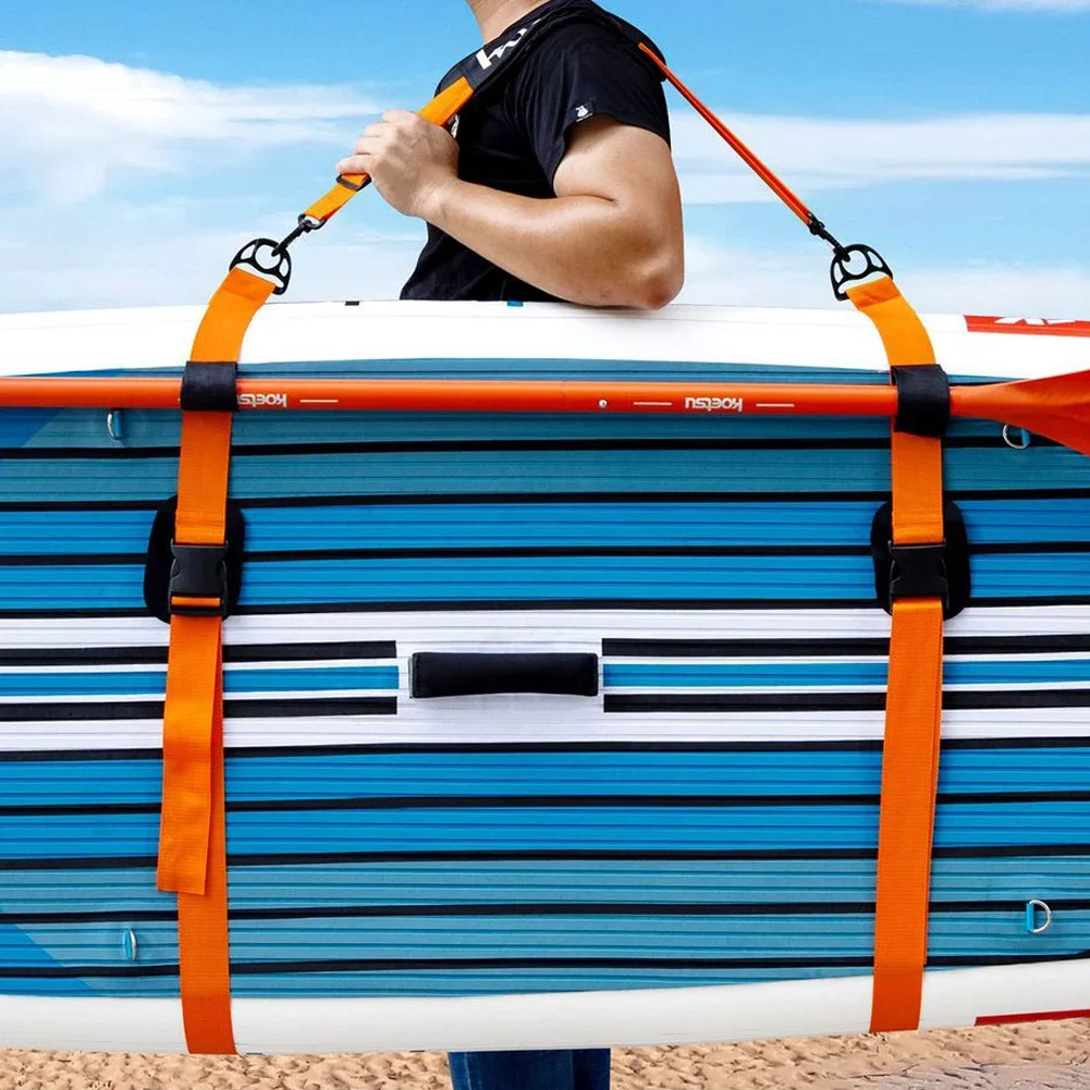 Surfboard Shoulder Strap Adjustable Surfboard Shoulder Carry Sling Stand Up Surf Paddle Board Carrier Paddleboard Accessories