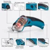 3.6V Rechargeable Cordless Electric Scissors with 2 Blades Sewing Shear Cutter Fabric Cloth Carpet PVC Leather Cutting Tools 4