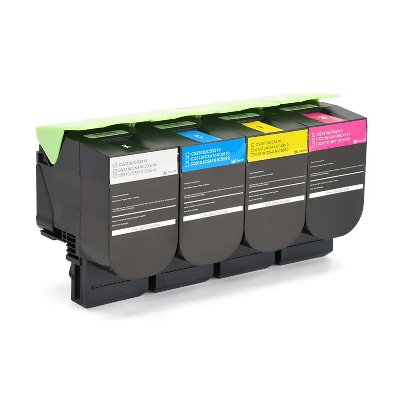 Toner Compatível para Lexmark Cx310dn Cx310n Cx410 Cx410de Cx410dte Cx410e Cx510 Cx510de Cx510dhe Cx510dthe Cx310 Cx410 Cx510 Cx510 Novo - Imagem 3