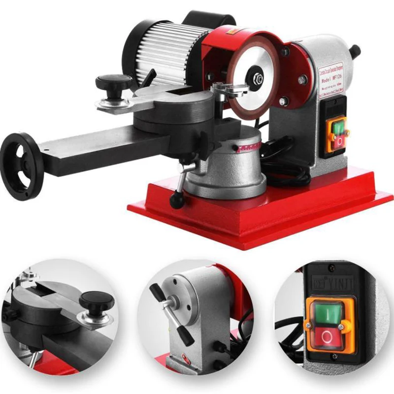 

Circular Saw Blade Sharpener 370W 2850PRM Rotary Angle High-Performance Mill Grinding Machine 125mm Saw Blade Sharpening Machine