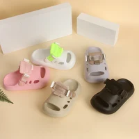Children's sandals, boys' and girls' slippers, fashionable outdoor shoes, walking shoes, hiking shoes, anti slip beach shoes 6