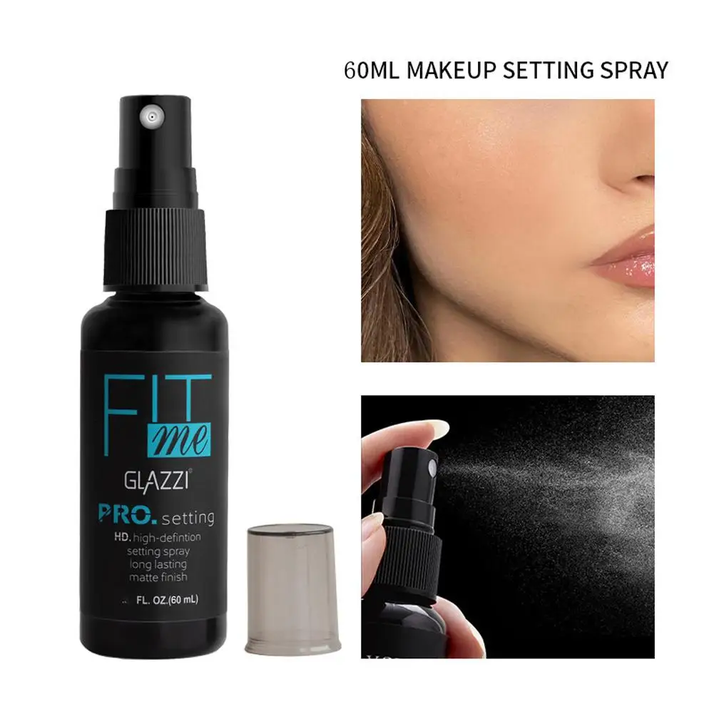 60ml Makeup Setting Spray Long Lasting Makeup Moisturizing Facial Liquid Matte Finish Setting Spray Oil Control Cosmetics makeup setting spray