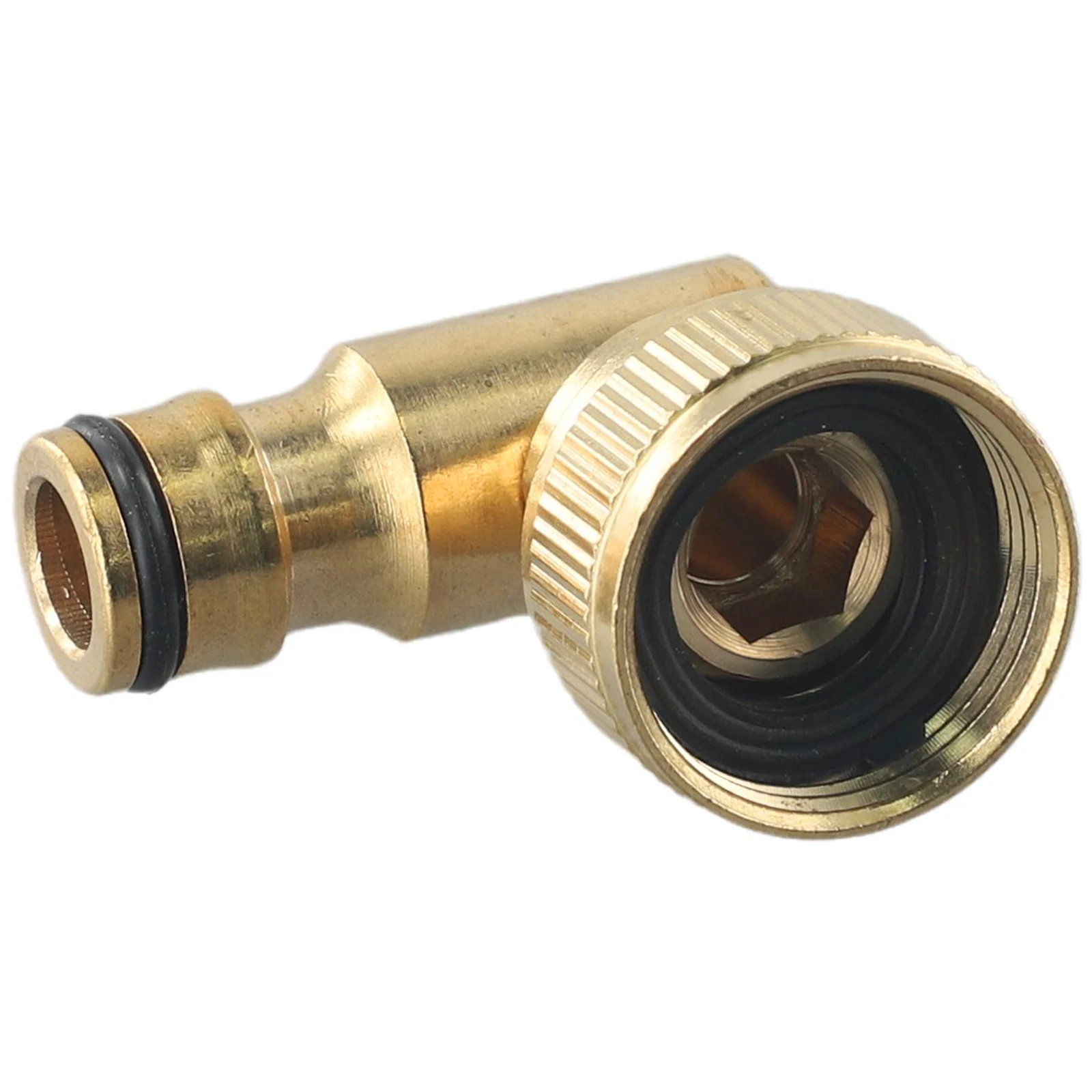 

Durable New Practical Swivel Elbow Elbow Quick Connector Taps 1PCS 3/4in BSP Female Outdoor Garden For Hosereels