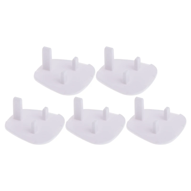 

5 Pc Socket for Protection Electric Shock Hole Children Care Baby Safety Electrical Security Plastic Safe Lock Outlet Co