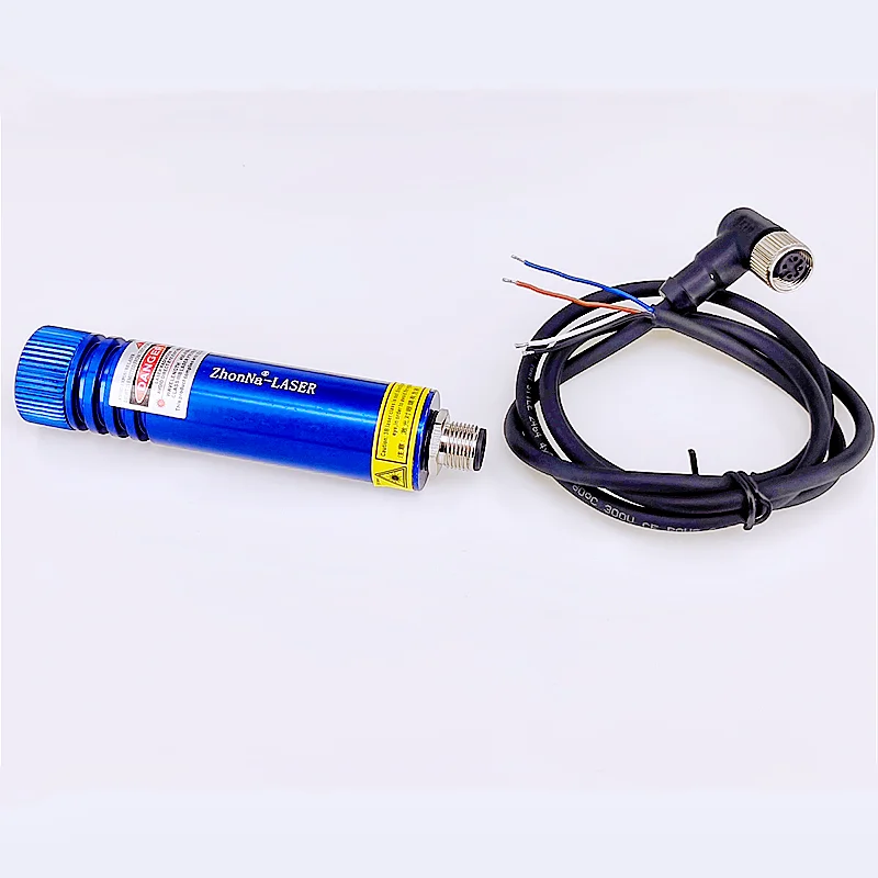 638nm Red Woodworking and Stone Cutting Equipment Laser Positioning Module 300mW Horizontal Line and Cross Optional DC3V to 24V laser module