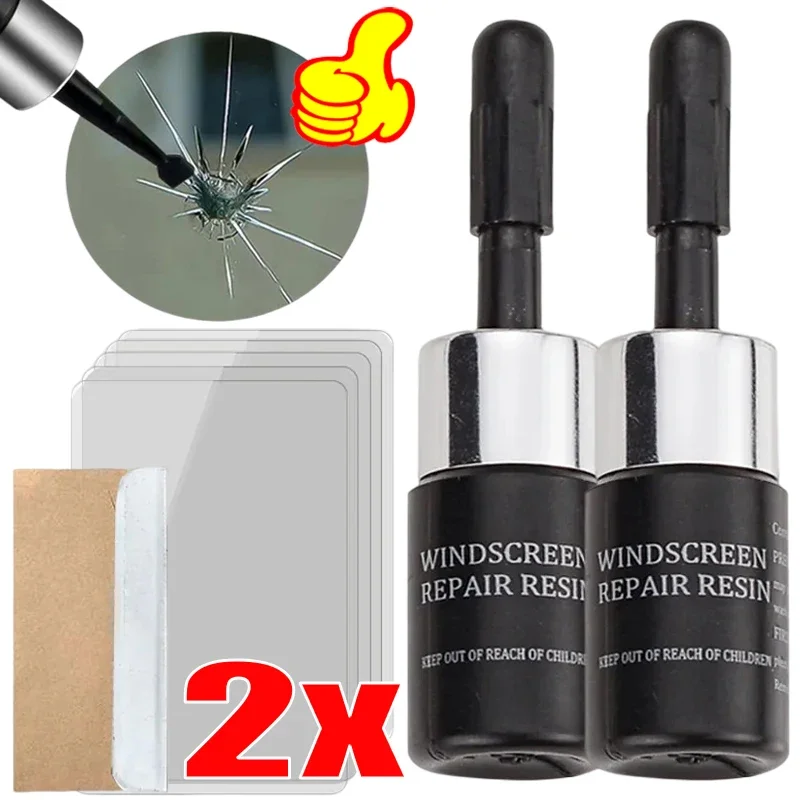 Universal Car Glass Scratch Repair Agent Set Windshield Window Glass