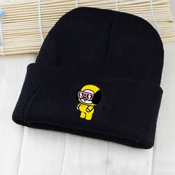Korean Hat Kpop Cute Hat Knitted Wool Hat Tata Chimmy Dog Rabbit Koala Men And Women Warm Hat Dropshipping