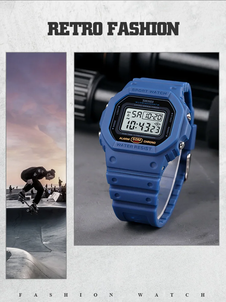 SKMEI 1628 Outdoor Military Digital Men Watch