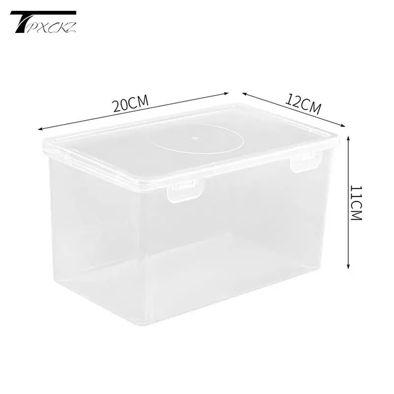 Rectangular Plastic Transparent With Lid Storage Box Collection ...