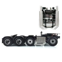 1/14 Scale LESU 8X8 Metal Chassis 3Speed Gearbox RC 1851 3363 Tractor Truck for Remote Control Tamiyaya Toys for Adult Th15091 2