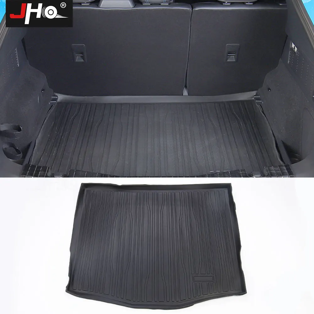 

JHO 3D All Weather Rear Trunk Mat Carpet Cover Cargo Liner For Ford Mustang Mach-E 2021 2022 Interior Accessories