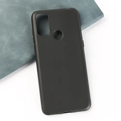 Stylish Soft Silicone Phone Case with Finger Ring for 6.52 Inch Devices - Red, Black, and Blue Options (Black)