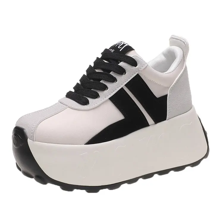 7.5cm High Platform Women's Chunky Sneakers - true deals club