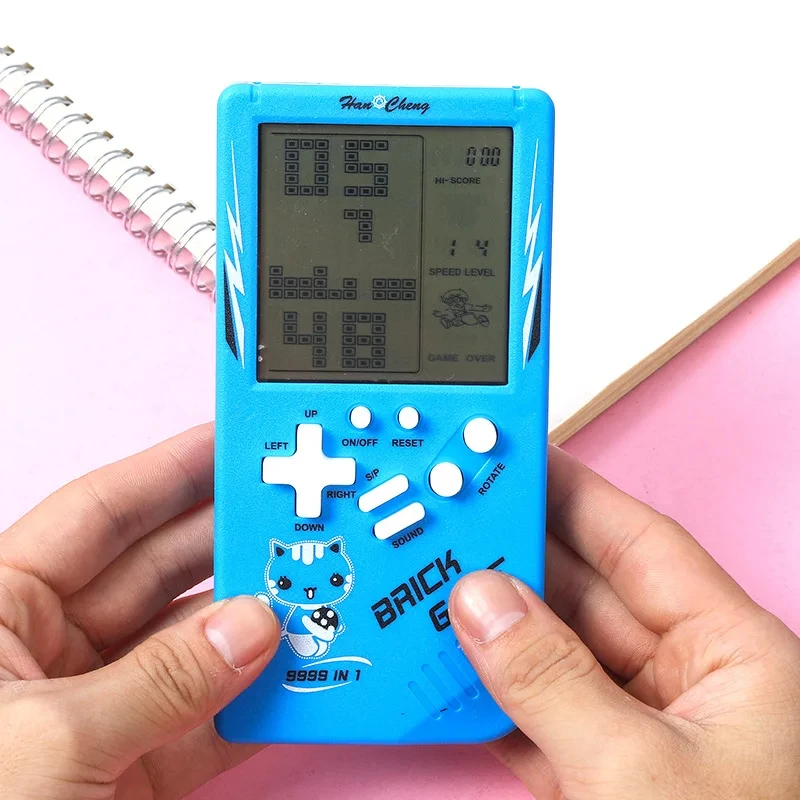 Handheld Game Console Mini Classic 23 Games Pocket Retro Brick Game Machine