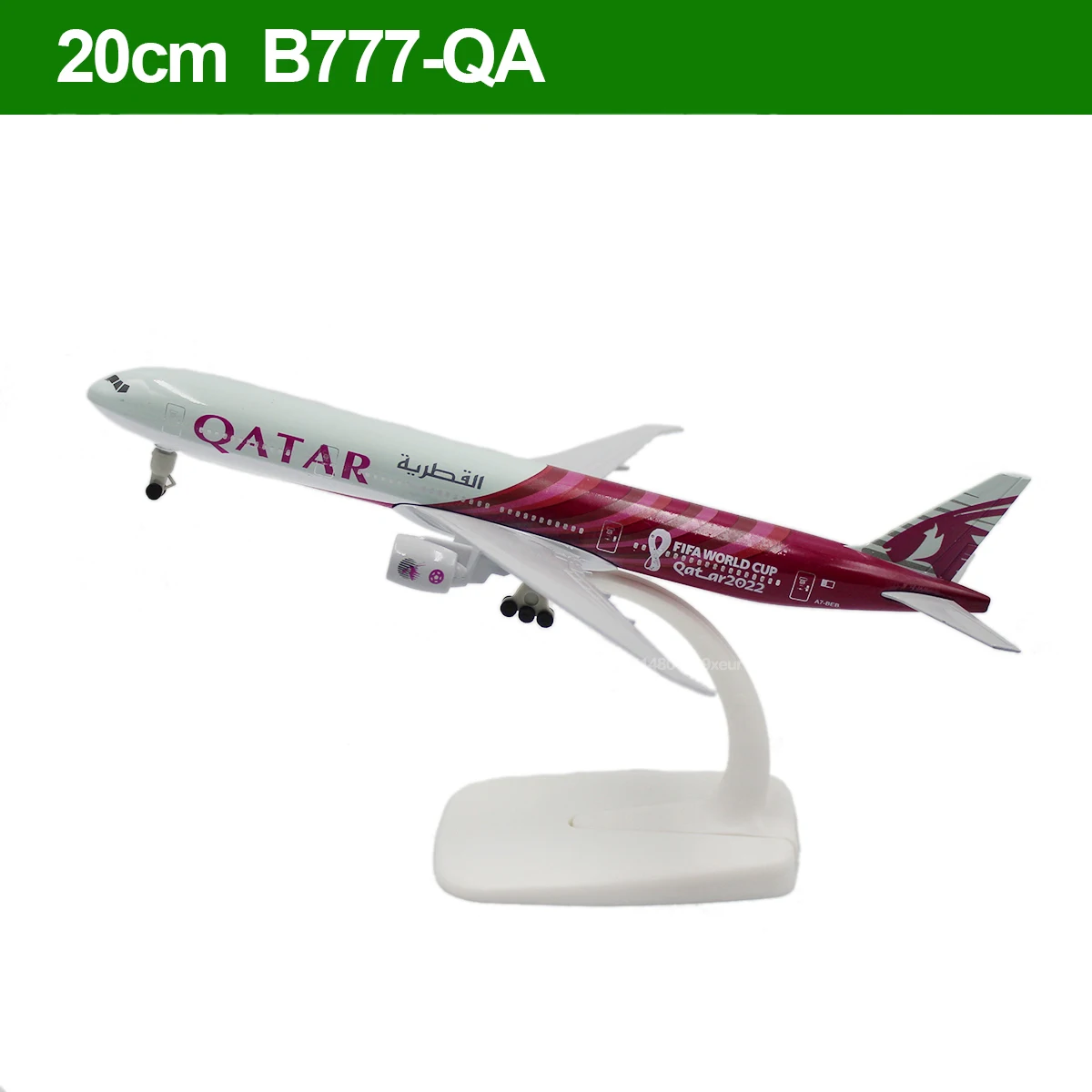 20cm Diecast Antonov An-225 Mriya Airplane Model - 1/400 Scale Collectible Gift